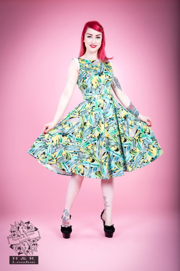 Puffy Paint Tea Dress