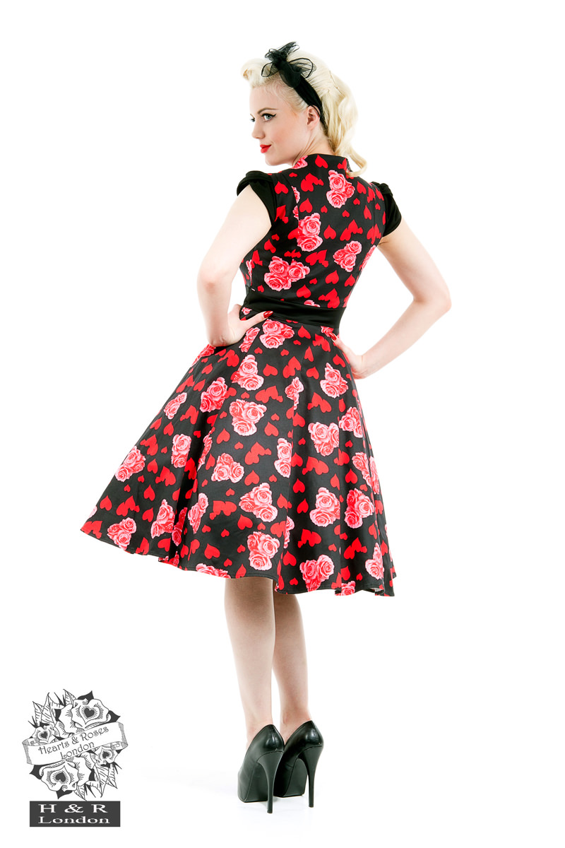Hearts & Roses Day Dress