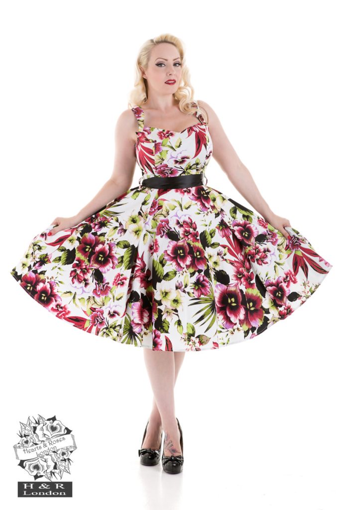 The Princess Lily Dress in Red