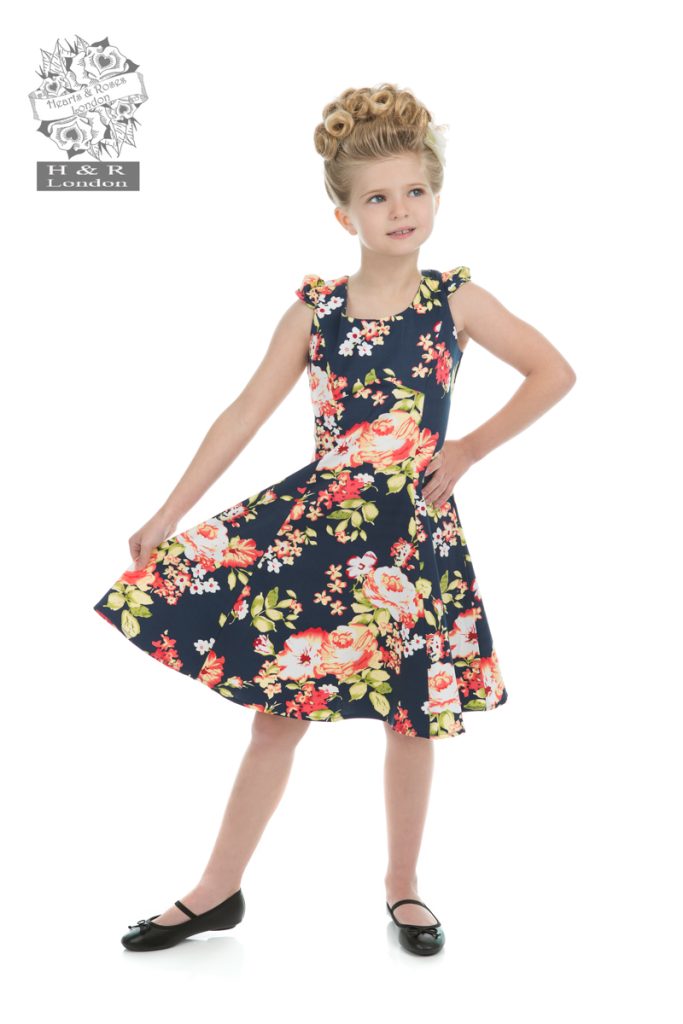 Jennifer Floral Kids Dress
