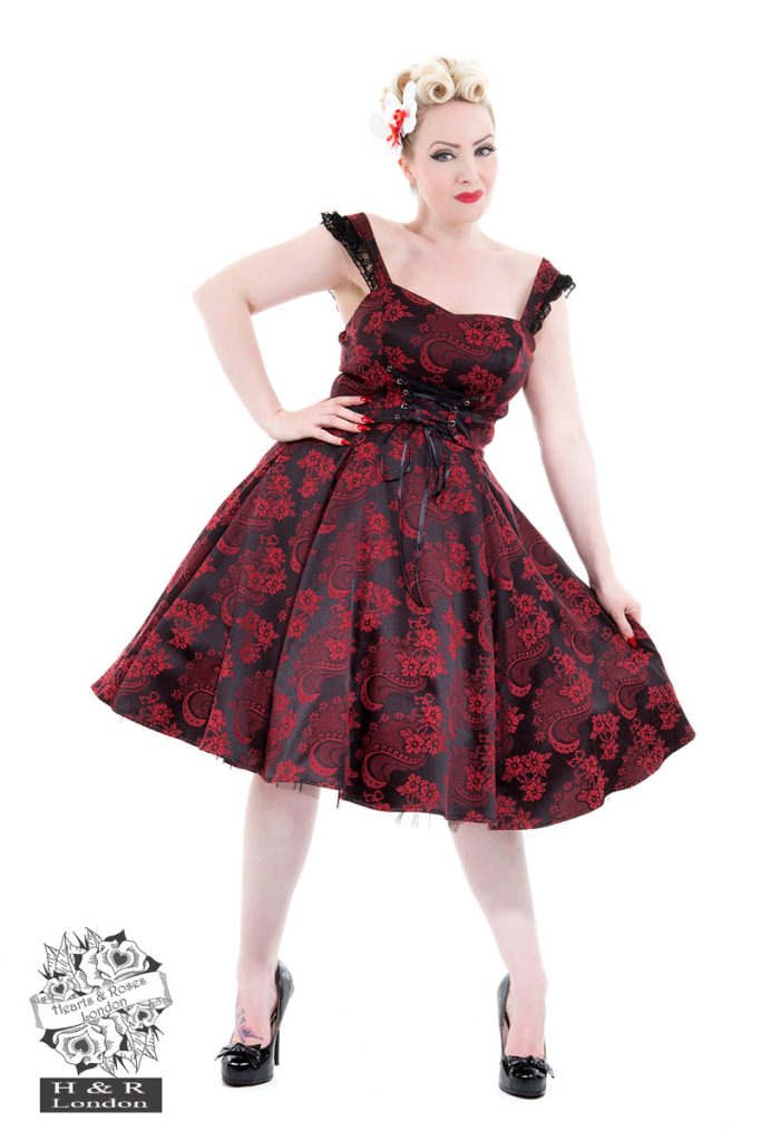 Red Marie Antoinette Gothic Dress