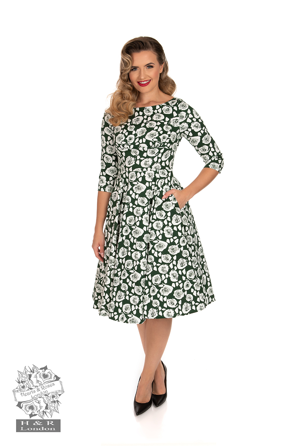 The Emilia Floral Swing Dress