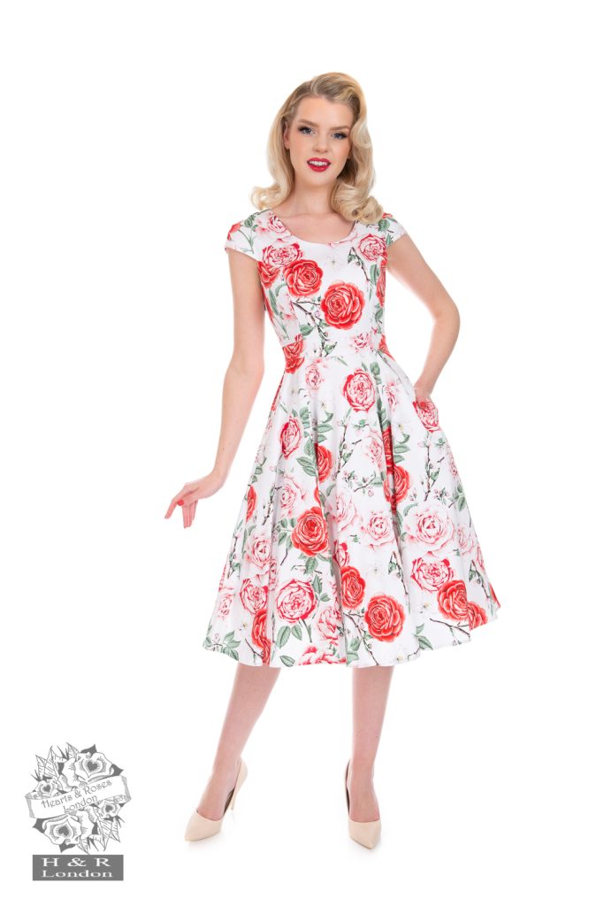 Rosie Floral Swing Dress