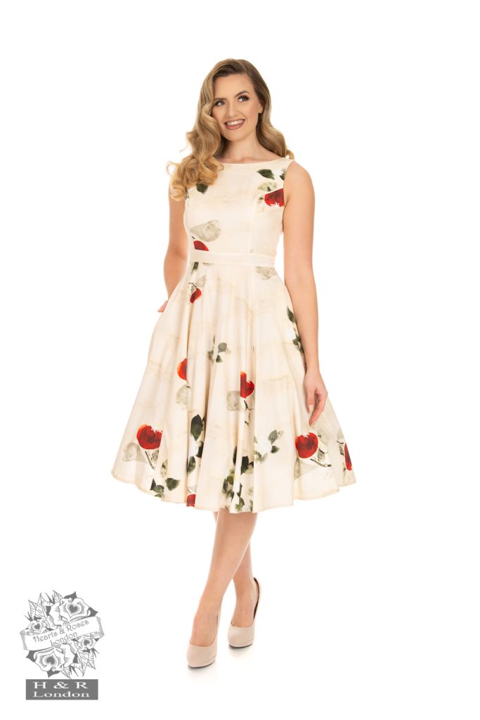 Martha Floral Swing Dress