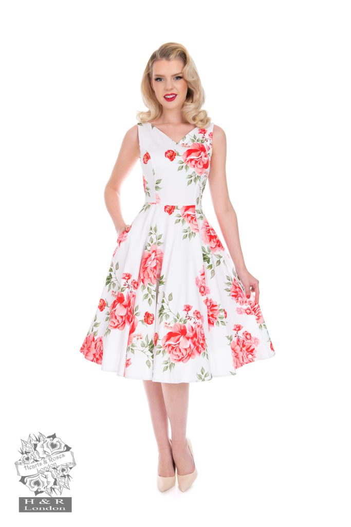 Nina Floral Swing Dress